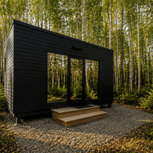 Каркасный дом 6 × 2,5м