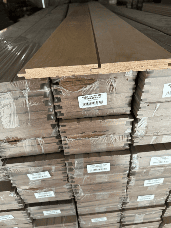 Вагонка Alder natural профиль STS4 15х120х2000 «Экстра»